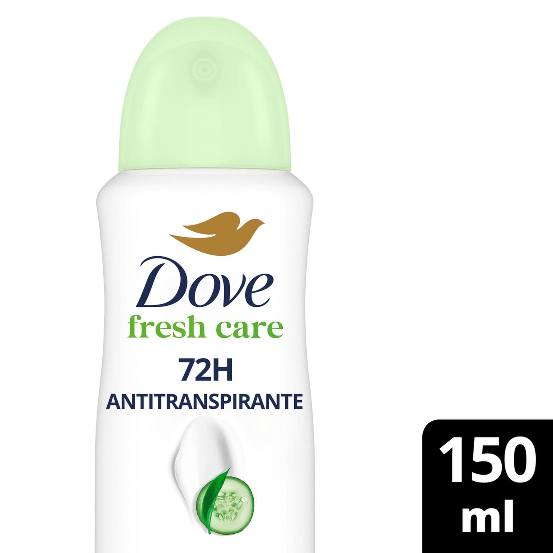 Antitranspirante Aerossol Go Fresh Pepino e Ch&aacute; Verde Dove 150ml&nbsp;