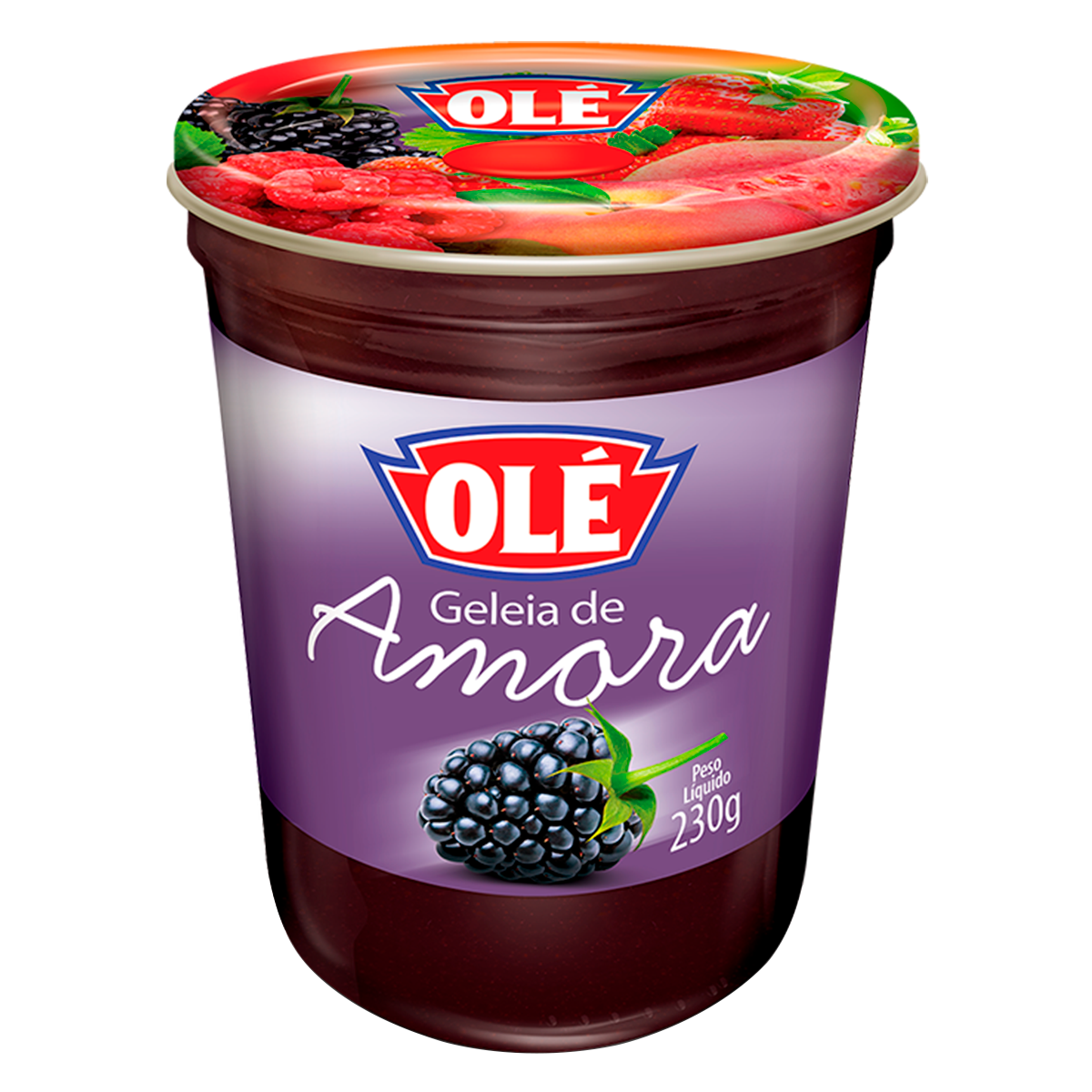 Geleia de Amora Ol&eacute; Vidro 230g