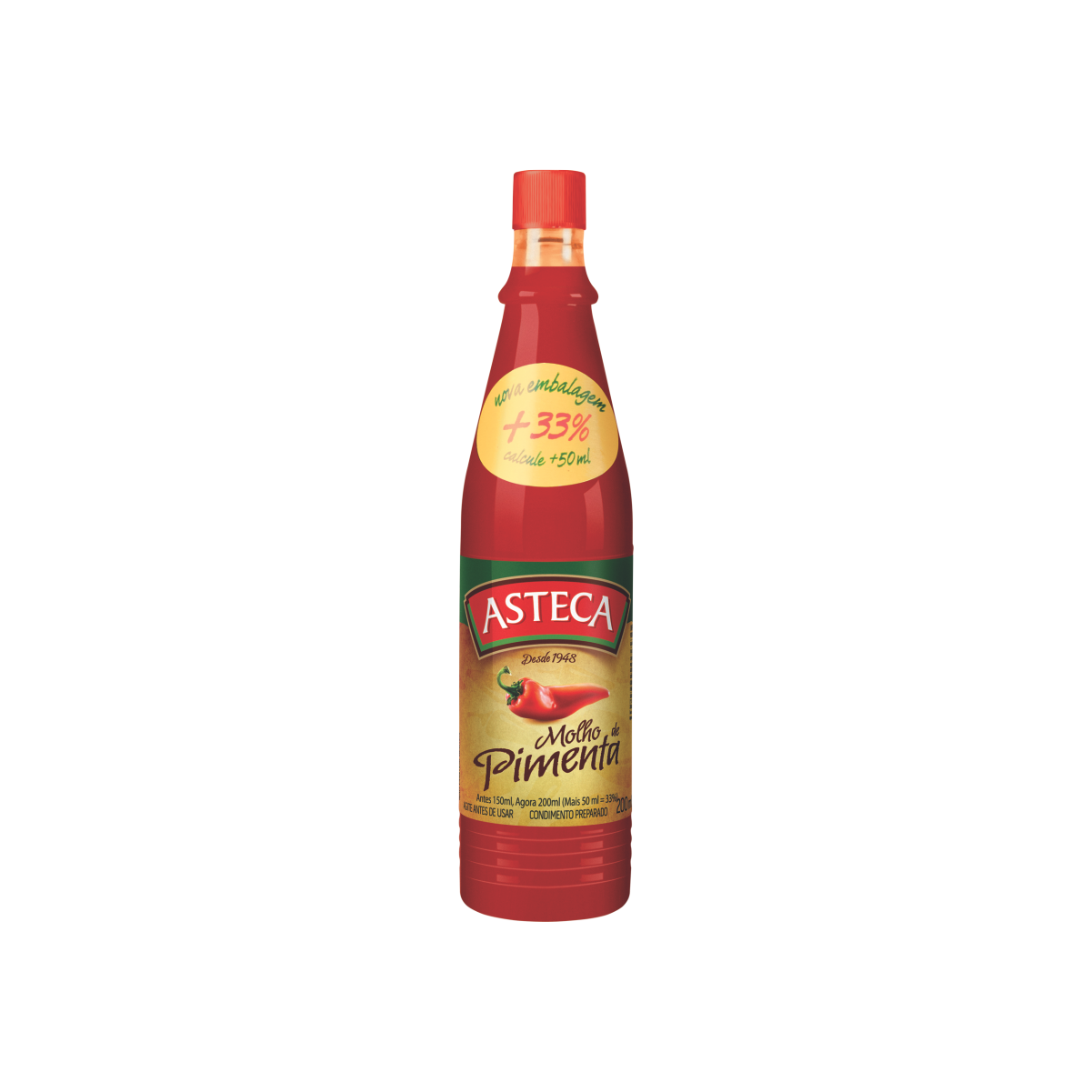 Molho Pimenta Asteca 200ml