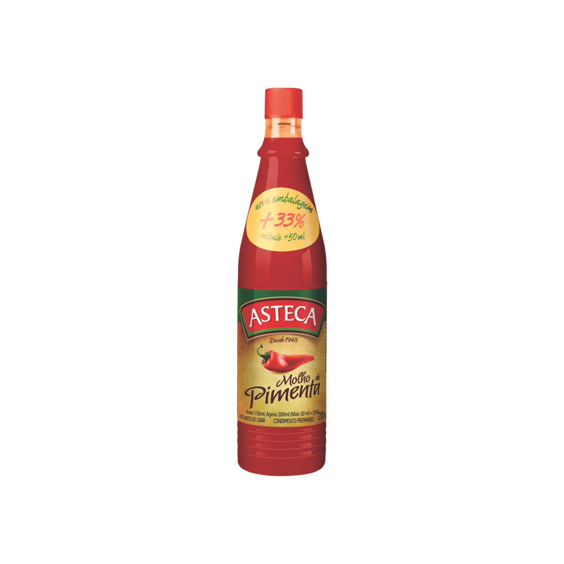 Molho Pimenta Asteca 200ml