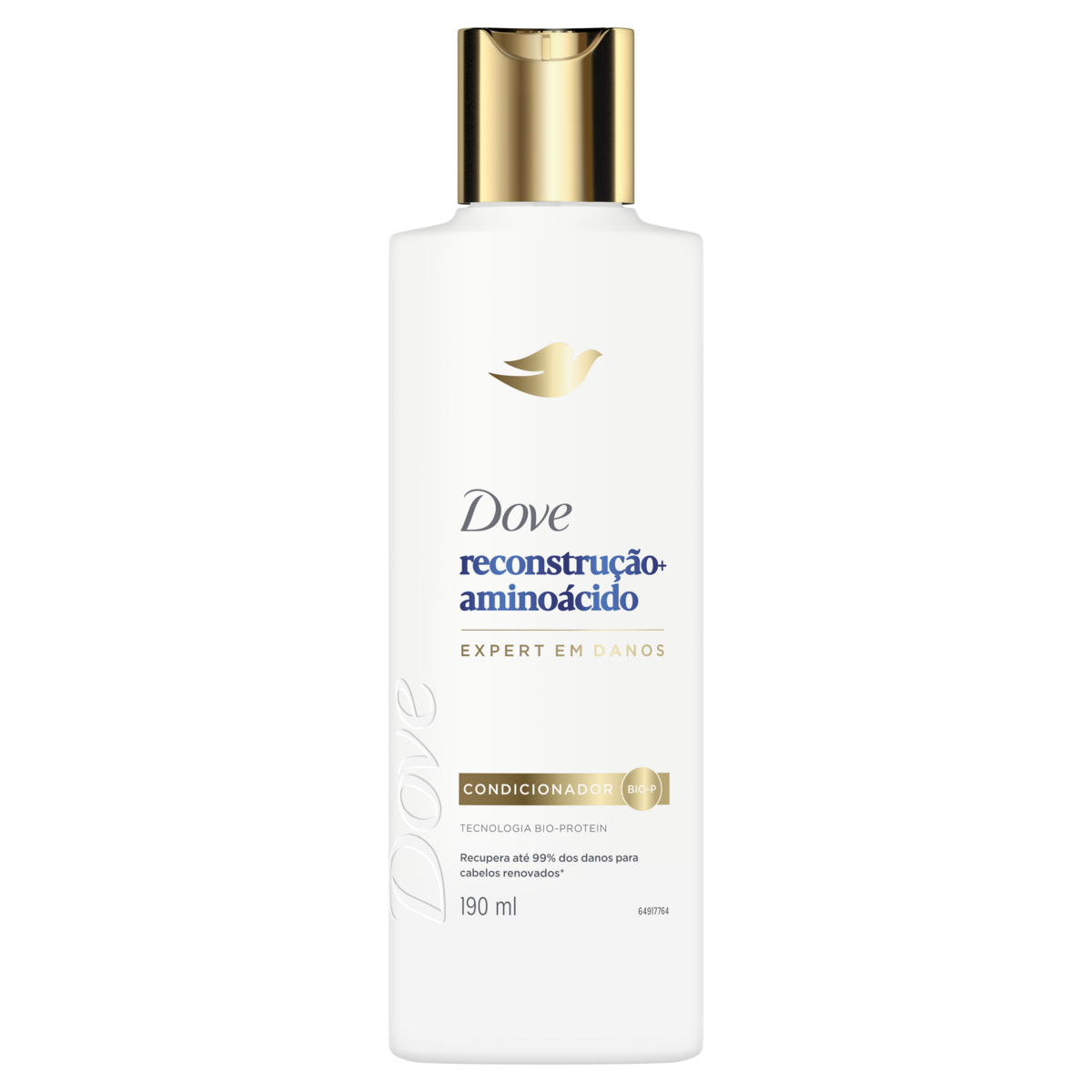 Condicionador Dove Reconstru&ccedil;&atilde;o + Amino&aacute;cido Frasco 190ml