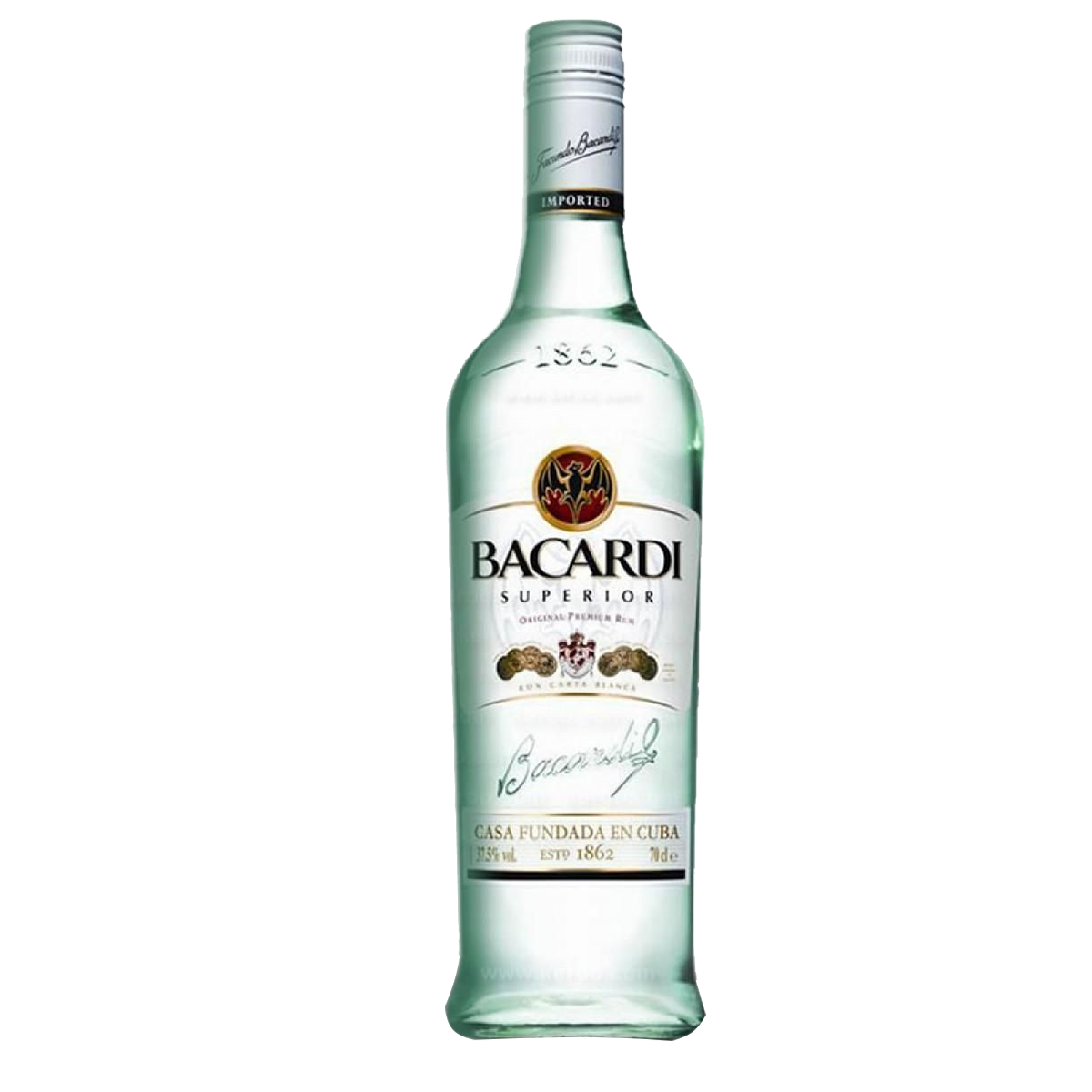 Rum Prata Bacardi 980ml