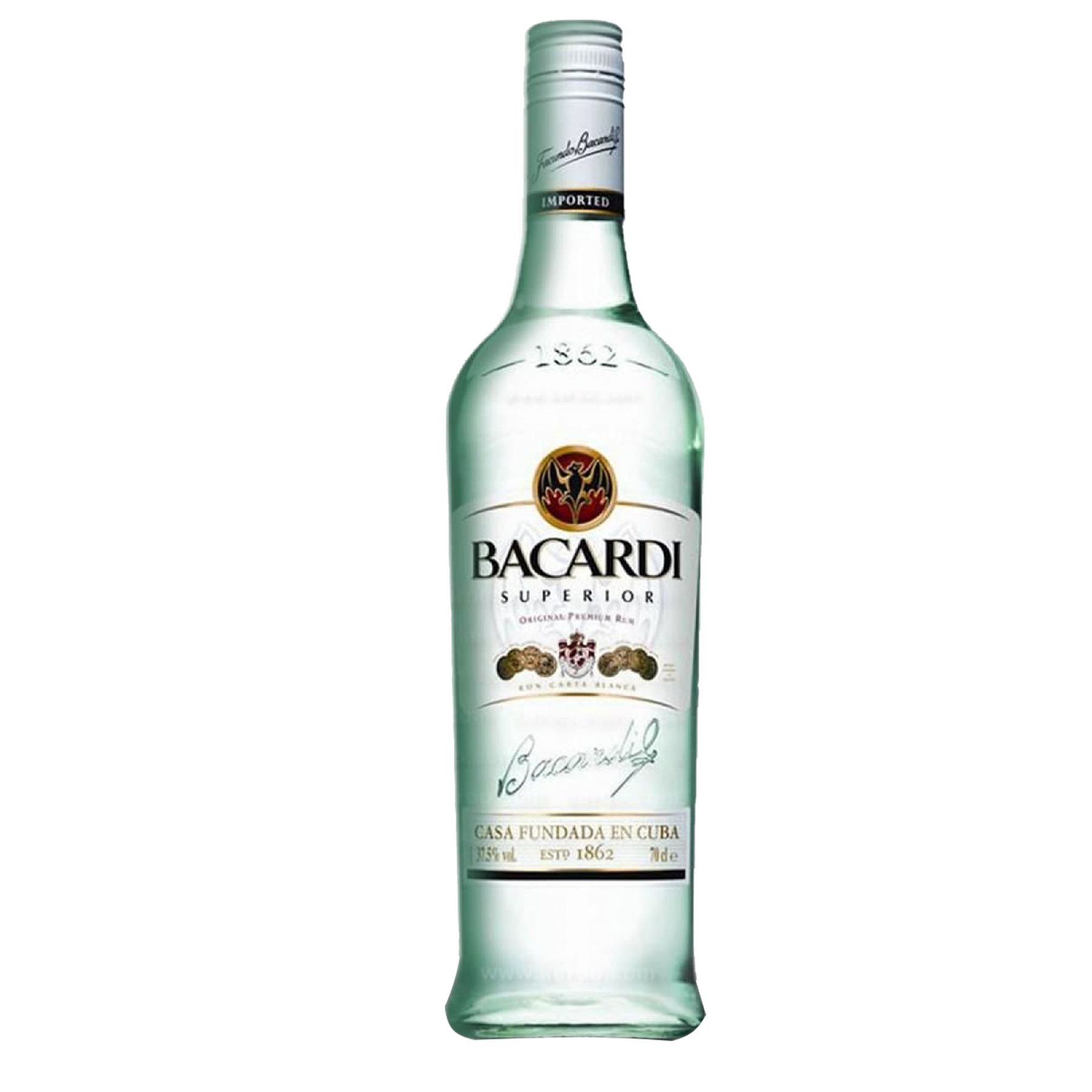 Rum Prata Bacardi 980ml