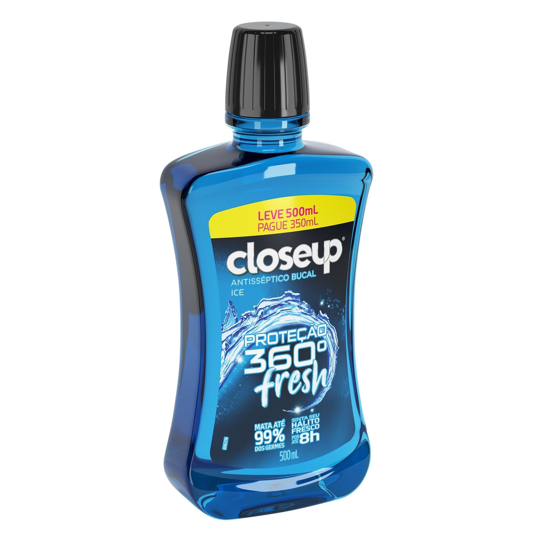 Antiss&eacute;ptico Bucal CloseUp Ice com &Aacute;lcool 500ml&nbsp;