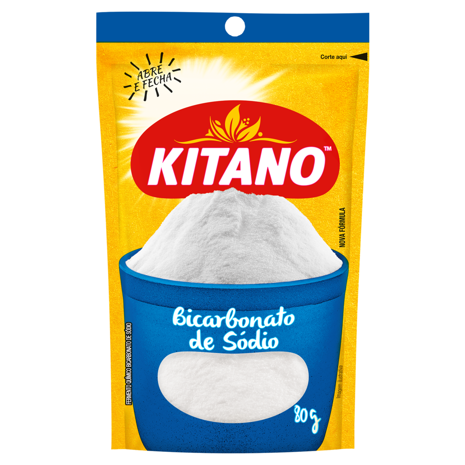 Bicarbonato de Sódio Kitano Pouch 80g