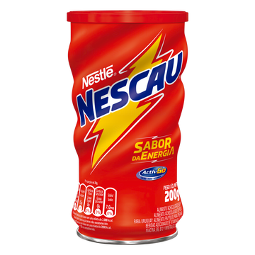 Achocolatado em Pó Nescau Nestlé Lata 200g