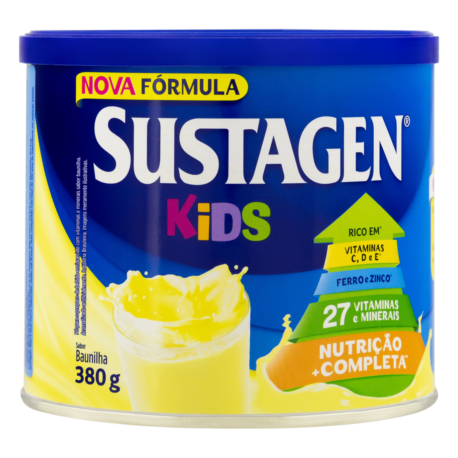 Complemento Alimentar Baunilha Sustagen Kids Lata 380g