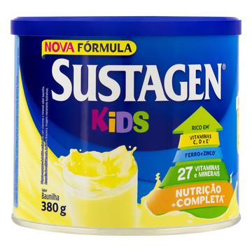 Complemento Alimentar Baunilha Sustagen Kids Lata 380g