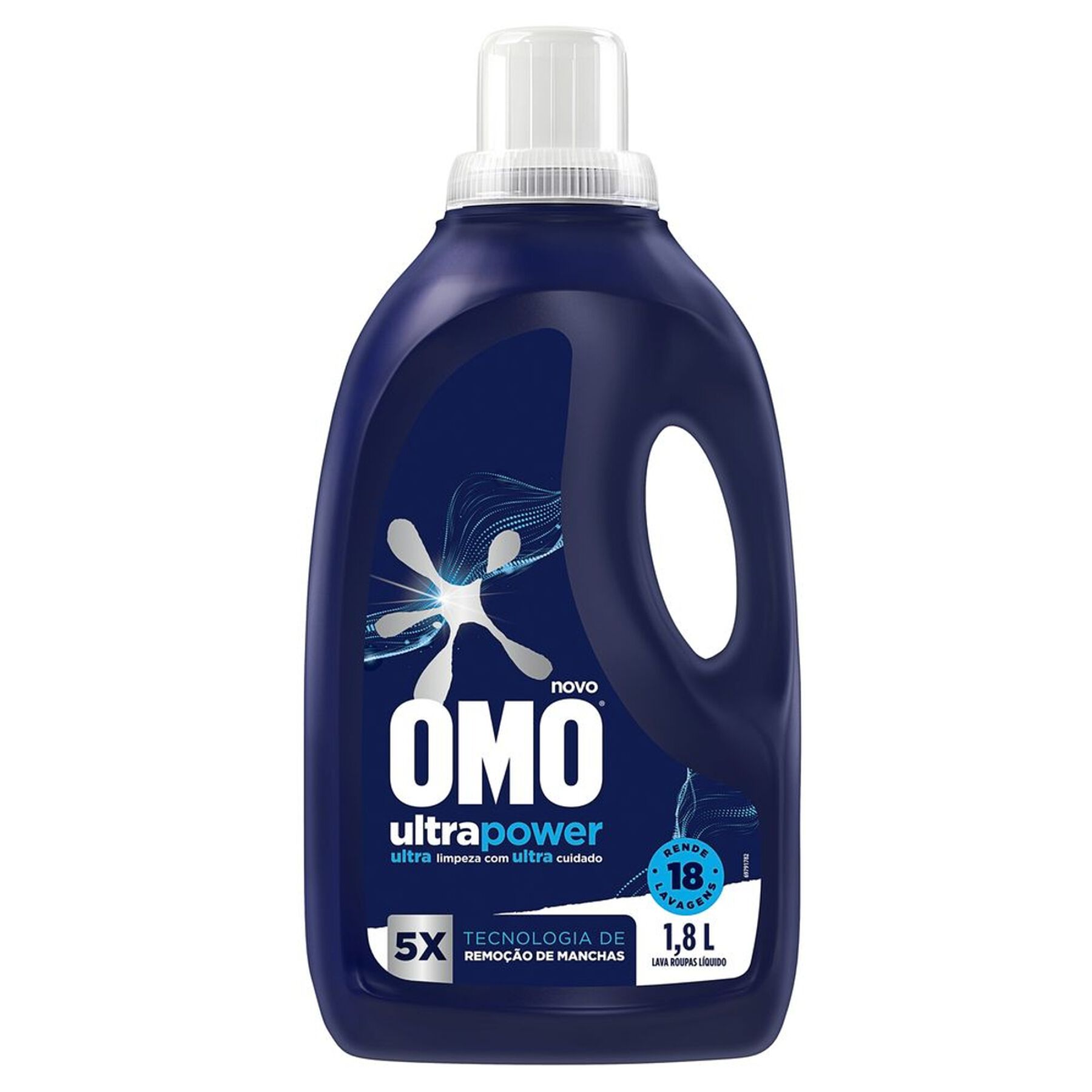 Sabão Líquido Ultra Power Omo Frasco 1,8l