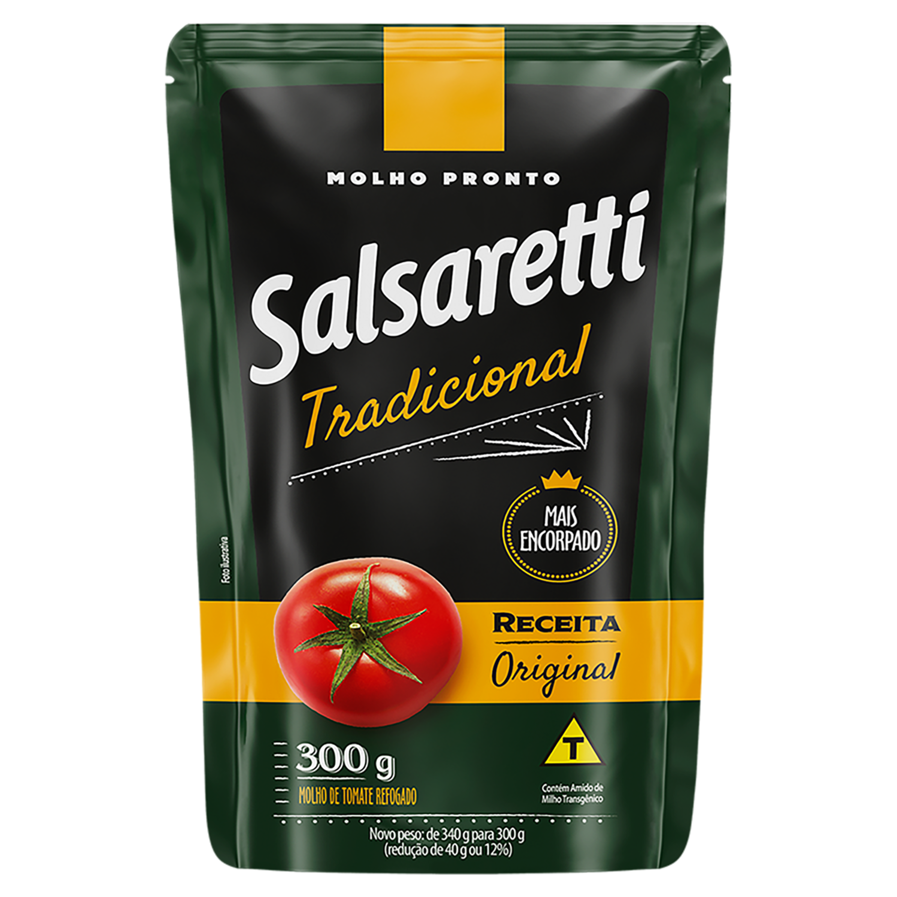 Molho de Tomate Tradicional Salsaretti Sachê 300g