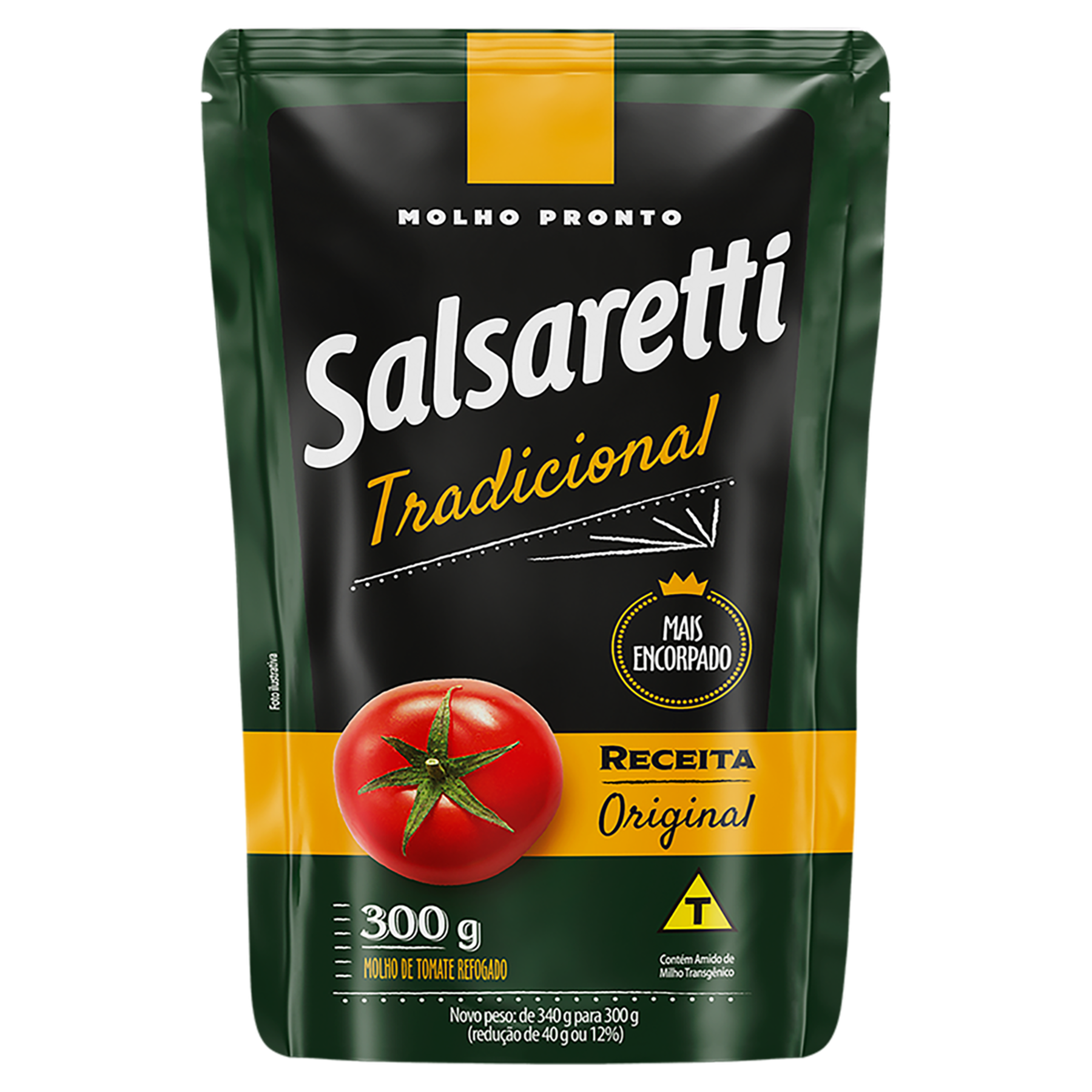 Molho de Tomate Tradicional Salsaretti Sachê 300g