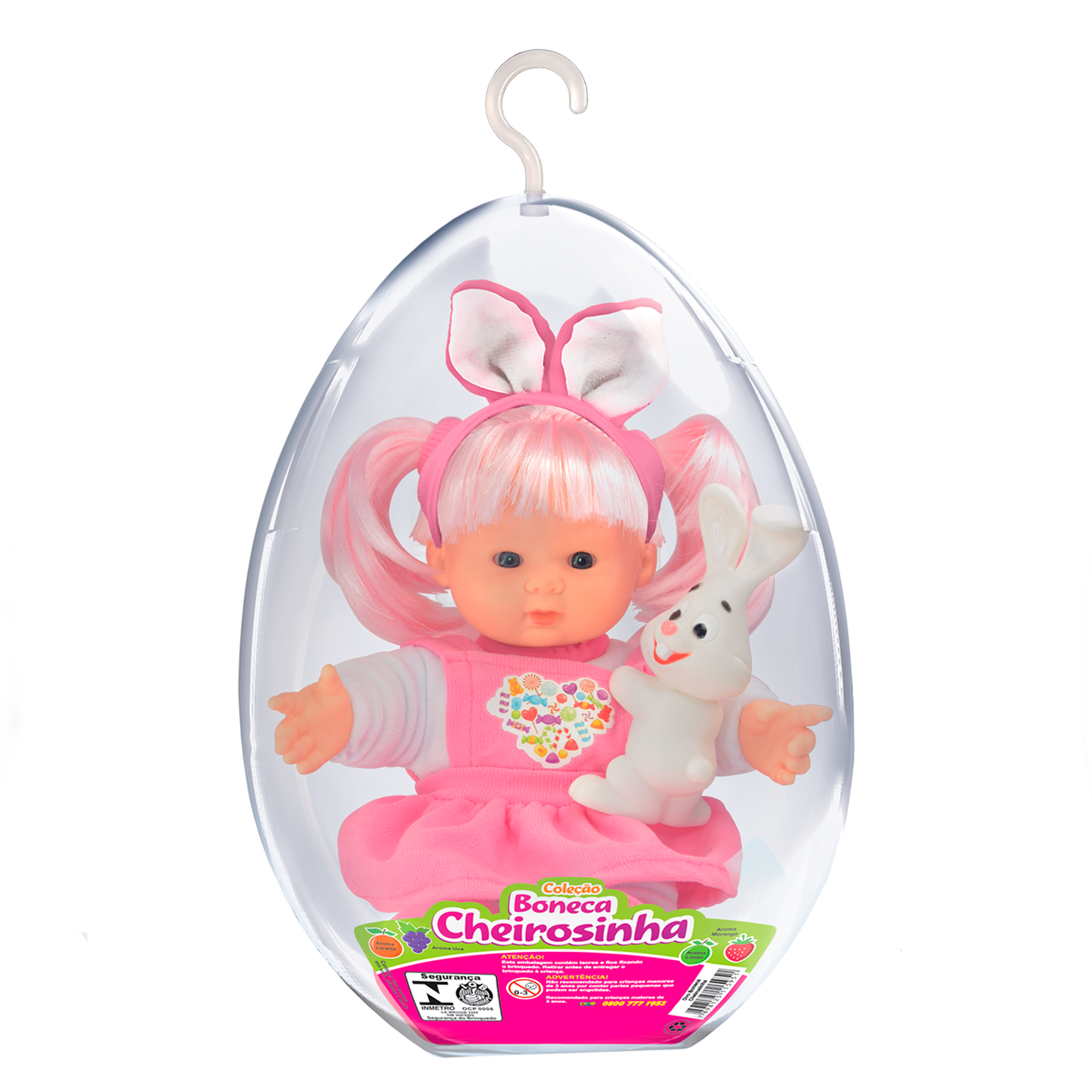 Ovo de Brinquedo Boneca Cheirosinha (M) - Sortido