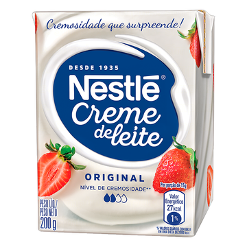 Creme Leite Nestlé  Longa Vida 200g