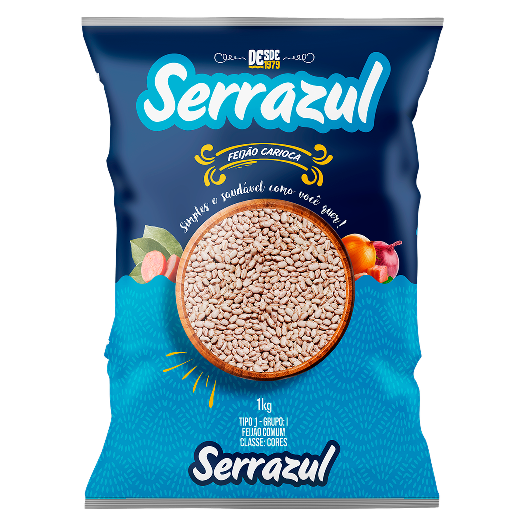 Feijão Carioca Serrazul 1kg