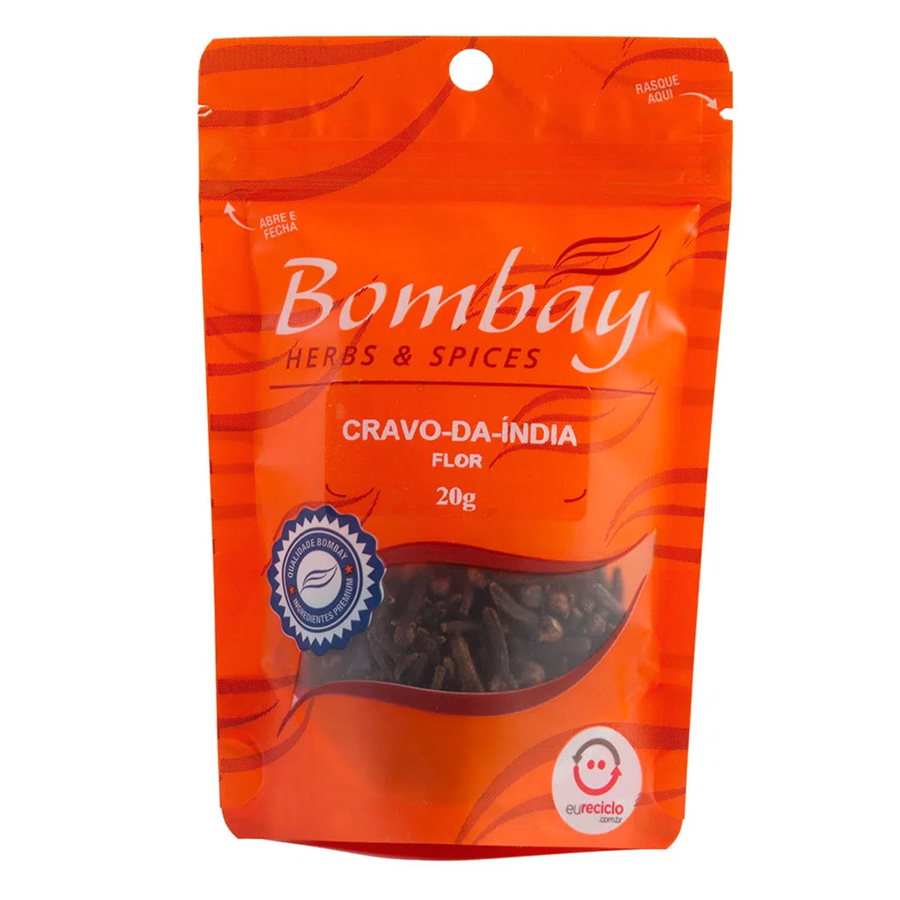 Cravo da &Iacute;ndia Flor Bombay Pouch 20g