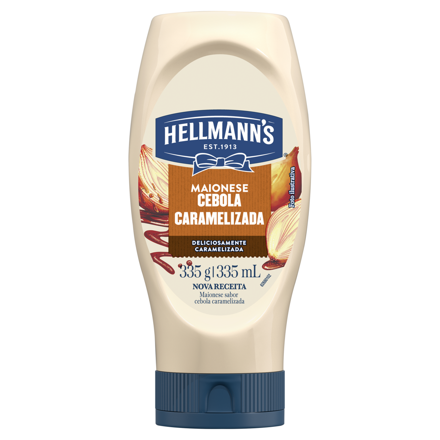 Maionese Cebola Caramelizada Hellmann's Squeeze 335g