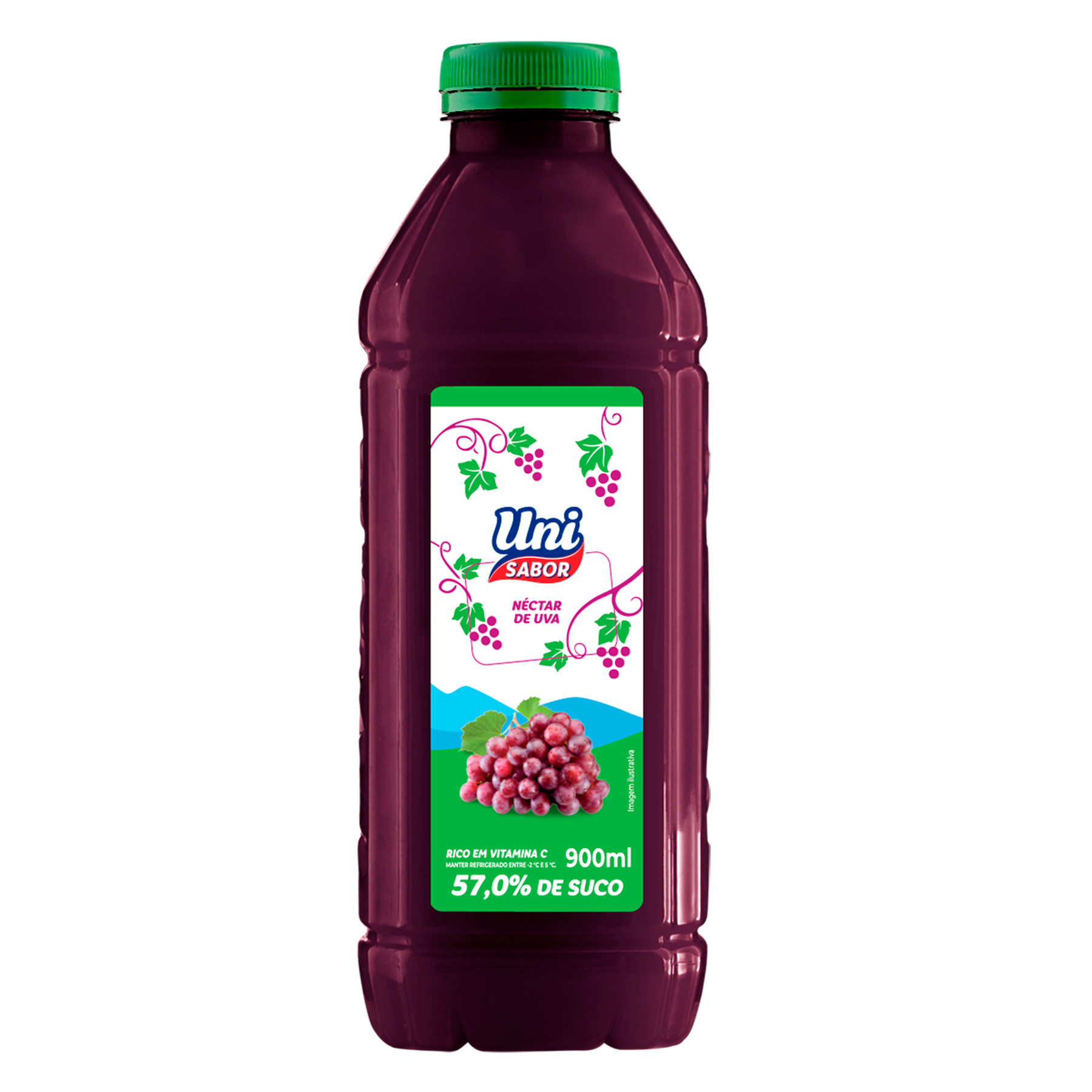 Suco de Uva Uni Sabor Garrafa 900ml