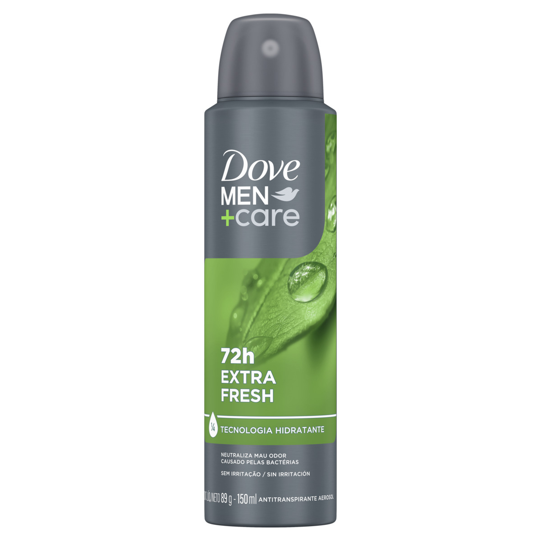 Desodorante Antitranspirante Aerossol Dove Men +Care Extra Fresh Masculino 72h 150ml