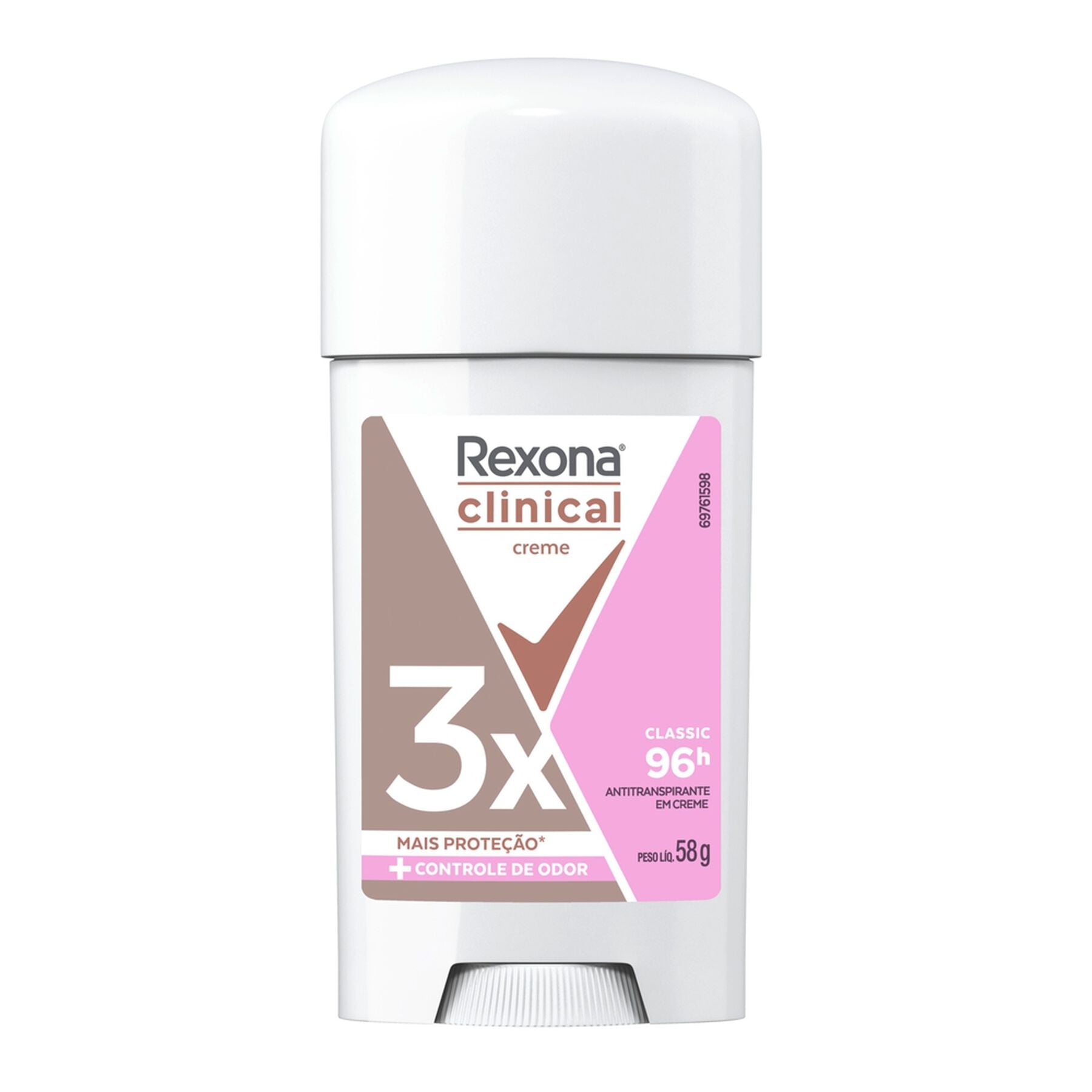 Desodorante Rexona Clinical Classic 58g&nbsp;