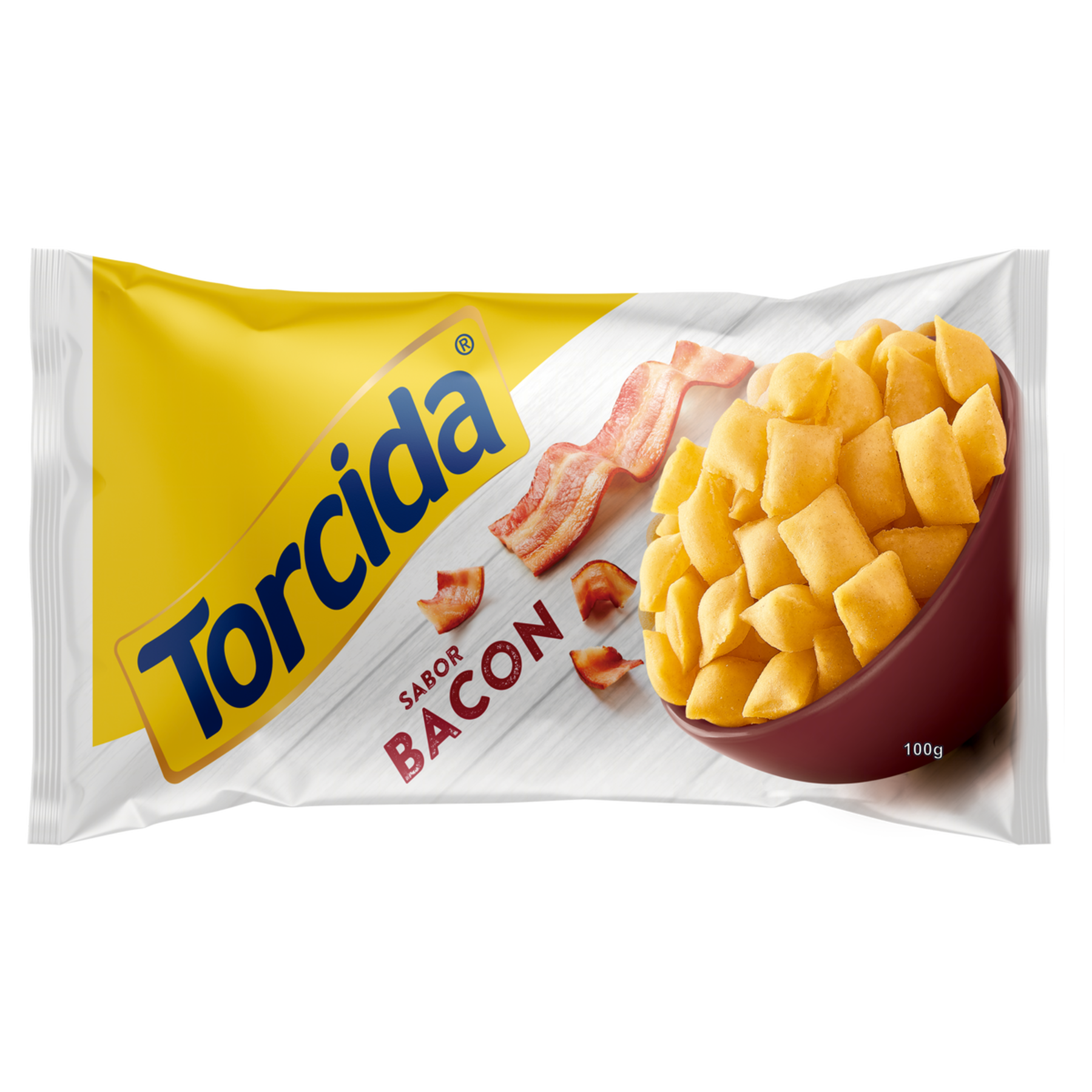 Salgadinho de Trigo Bacon Torcida Pacote 100g