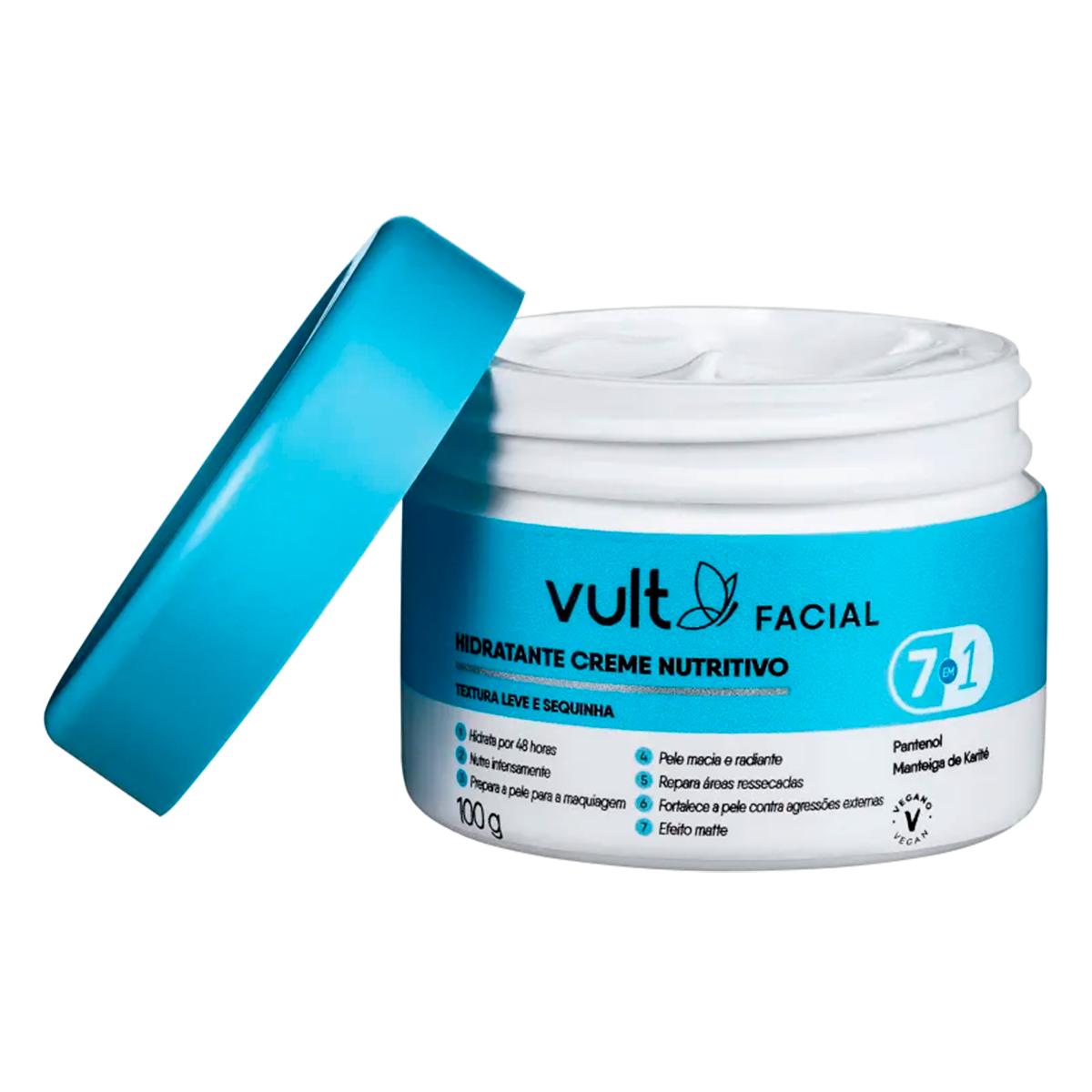 Creme Hidratante Facial Care Nutritivo Vult 100g