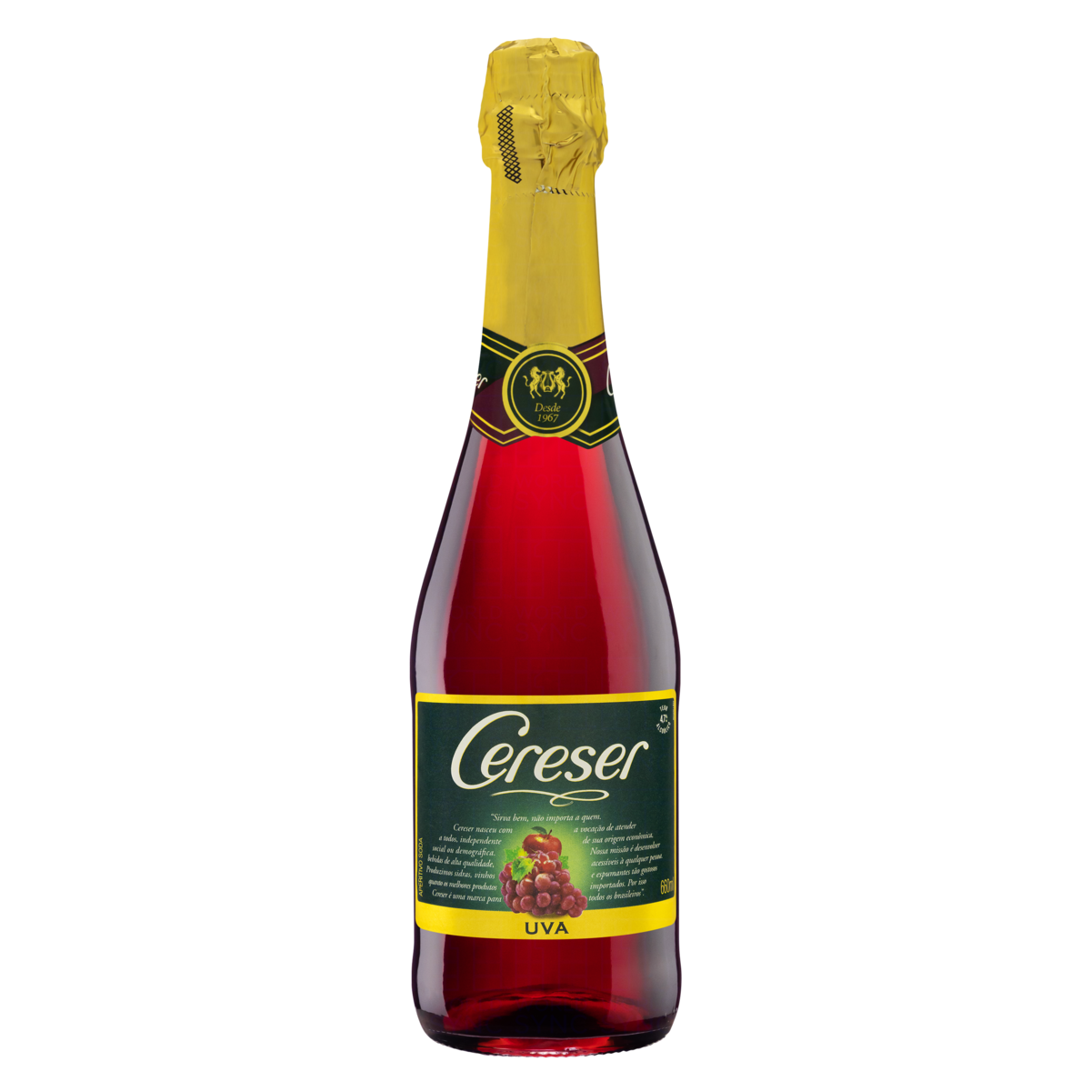 Filtrado Doce Uva Cereser Garrafa 660ml