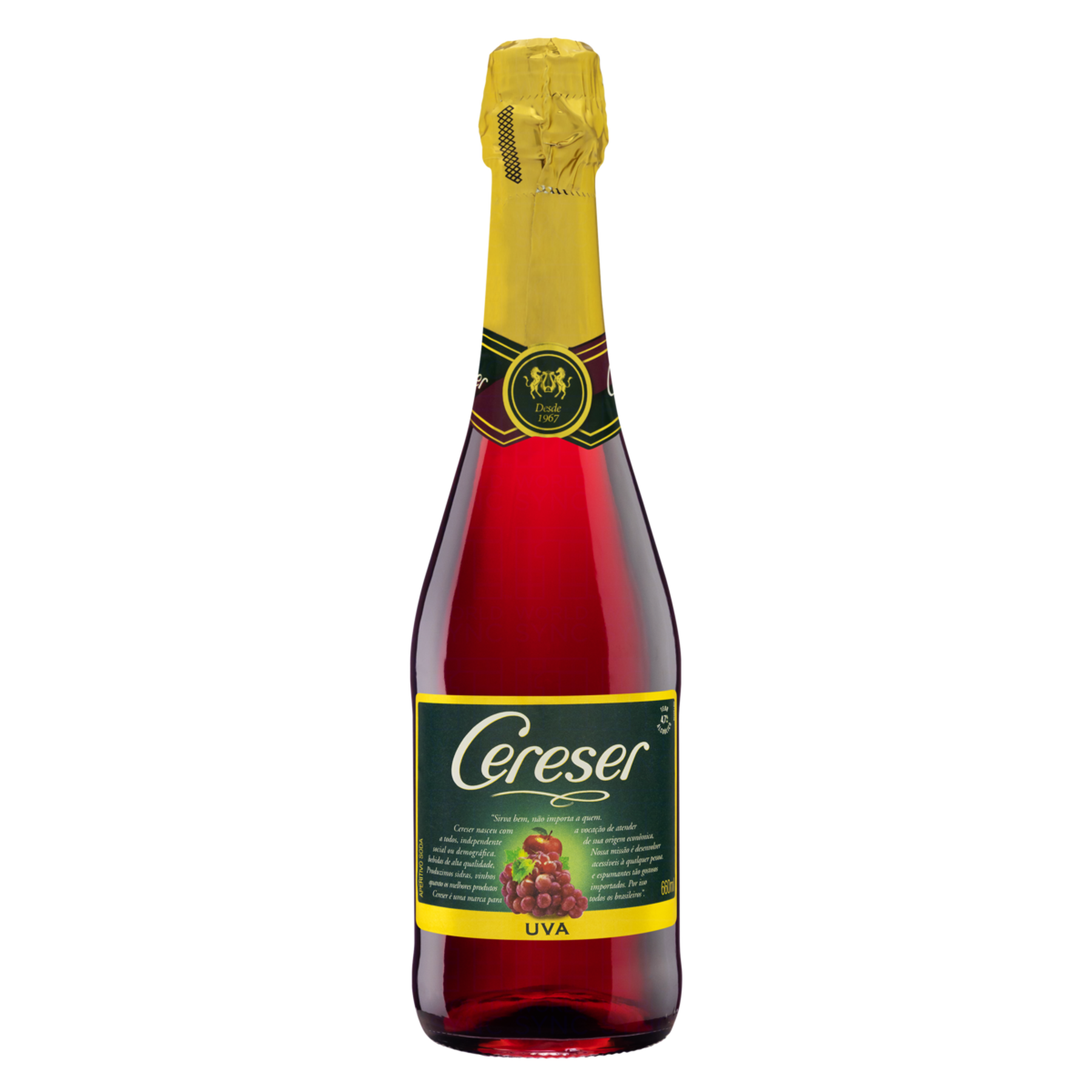 Filtrado Doce Uva Cereser Garrafa 660ml