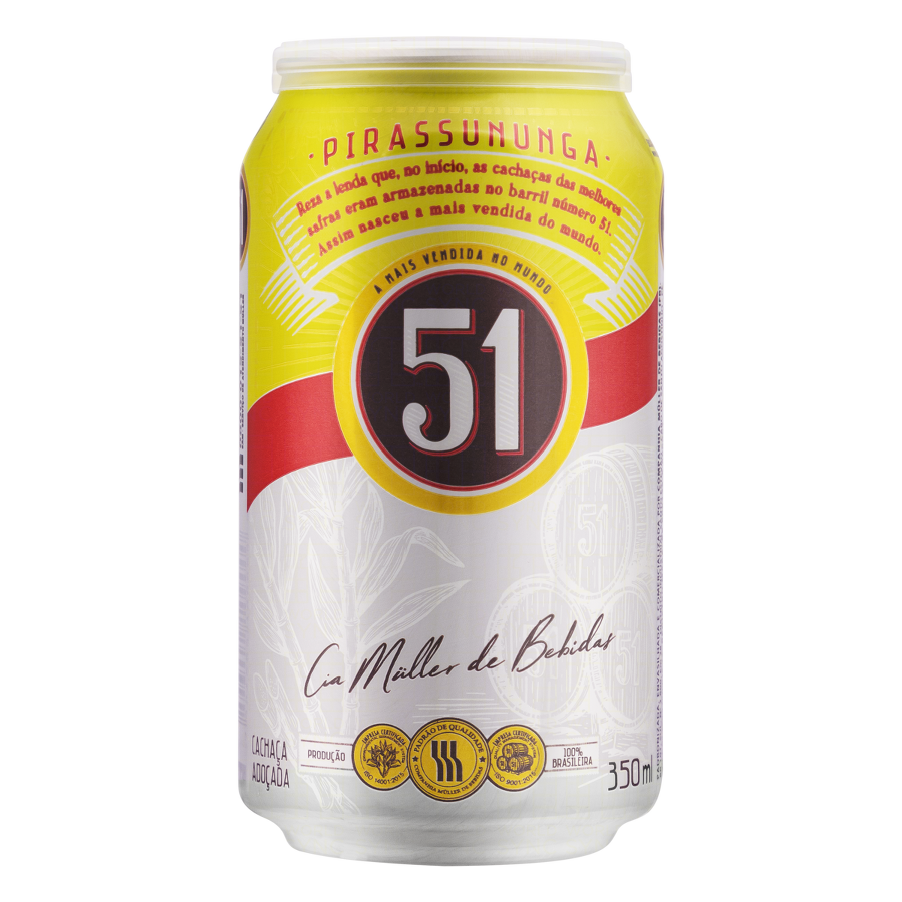Cachaça  51 Lata 350ml