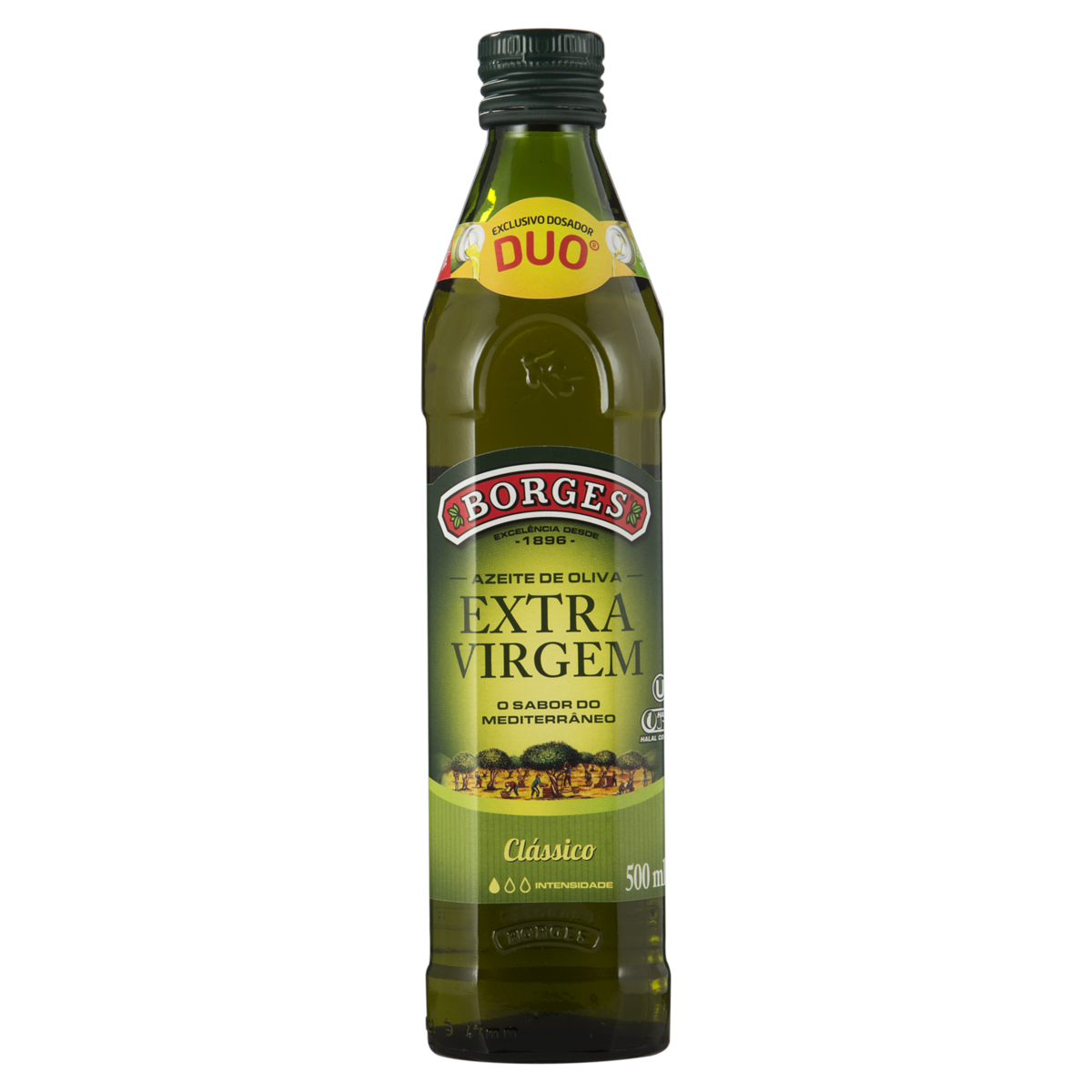 Azeite de Oliva Extra Virgem Cl&aacute;ssico Borges Vidro 500ml