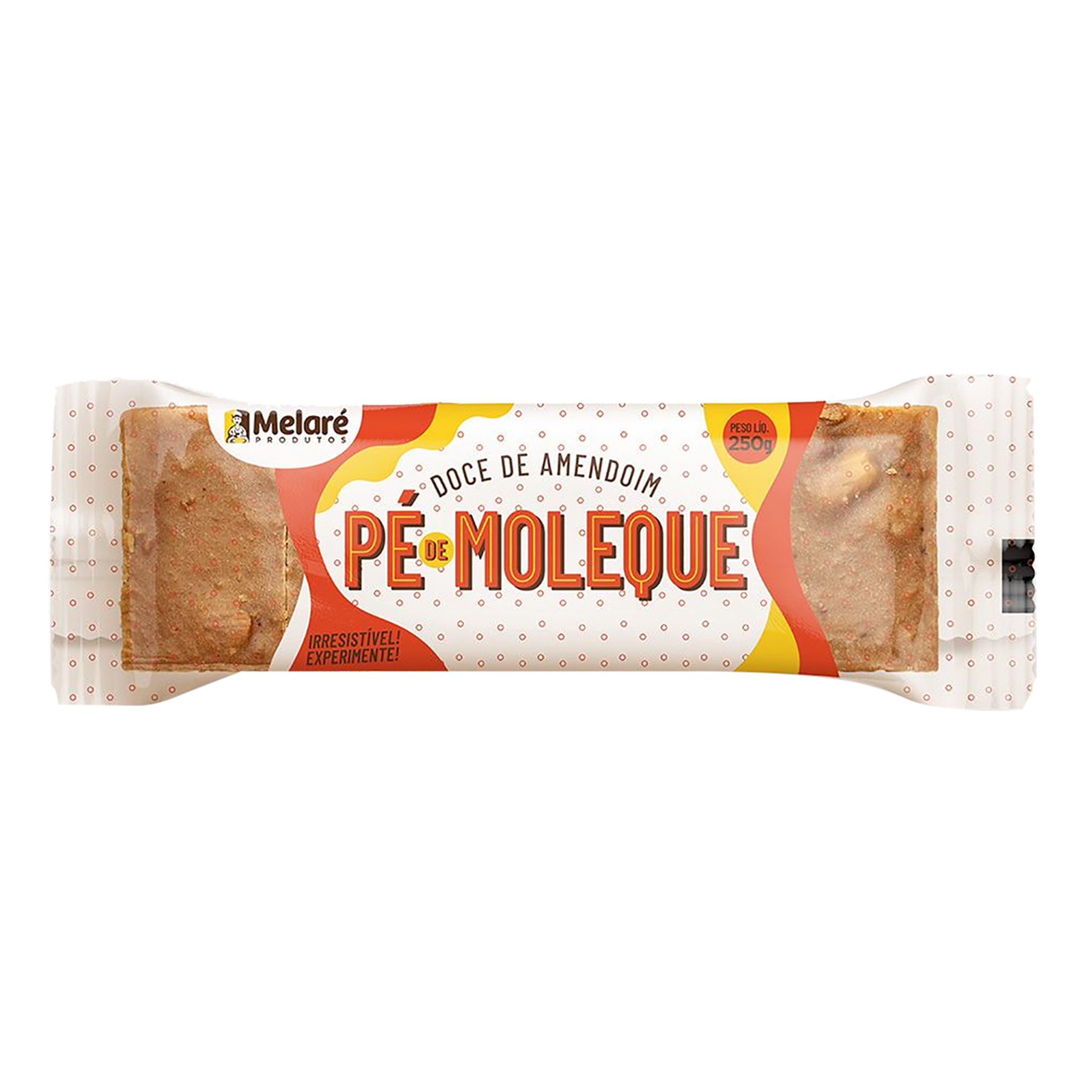 Pé de Moleque Tablete Melare 250g