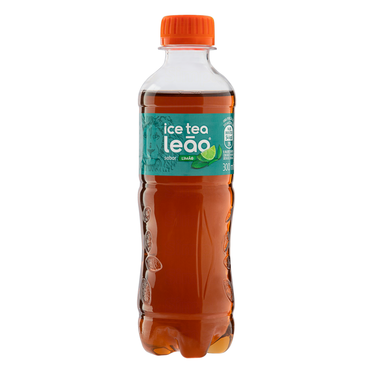Ch&aacute; Preto Ice Tea Lim&atilde;o Le&atilde;o Garrafa 300ml