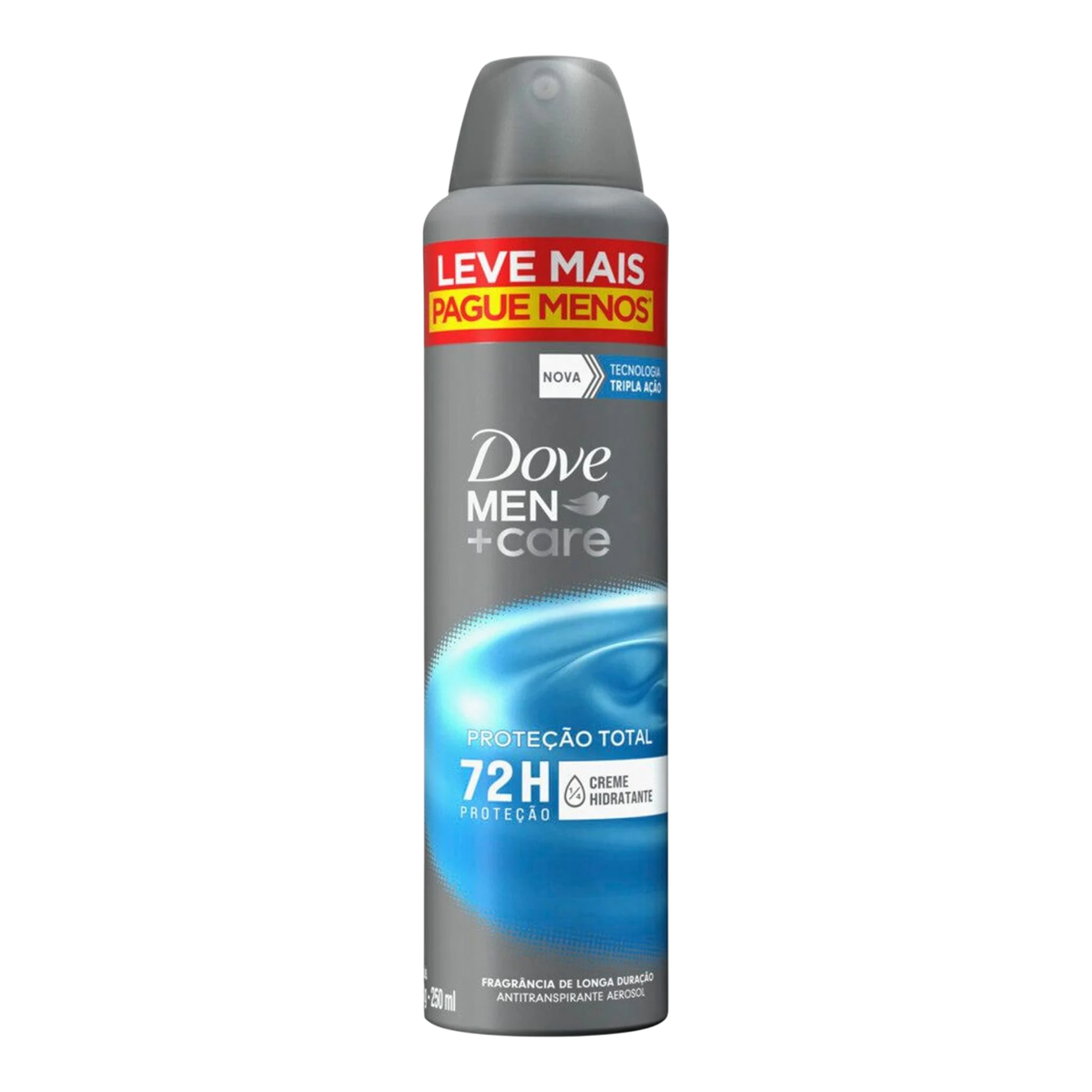 Desodorante Antitranspirante Aerossol Dove Men+Care Prote&ccedil;&atilde;o Total 250ml