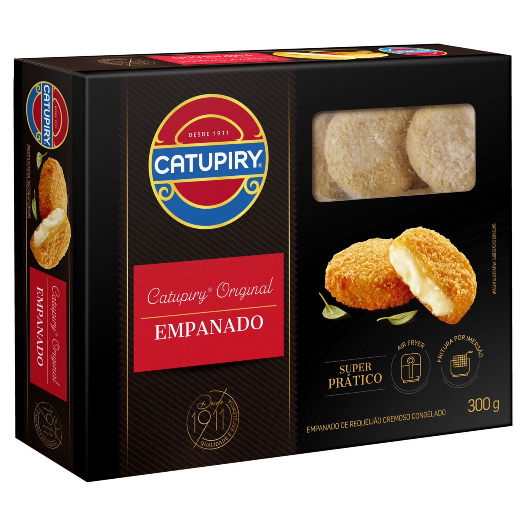 Empanado de Requeij&atilde;o Original Catupiry Caixa 300g