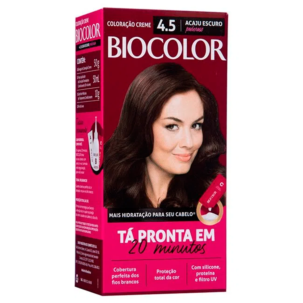 Tintura para Cabelo Acaju Escuro 4.5 Biocolor&nbsp;