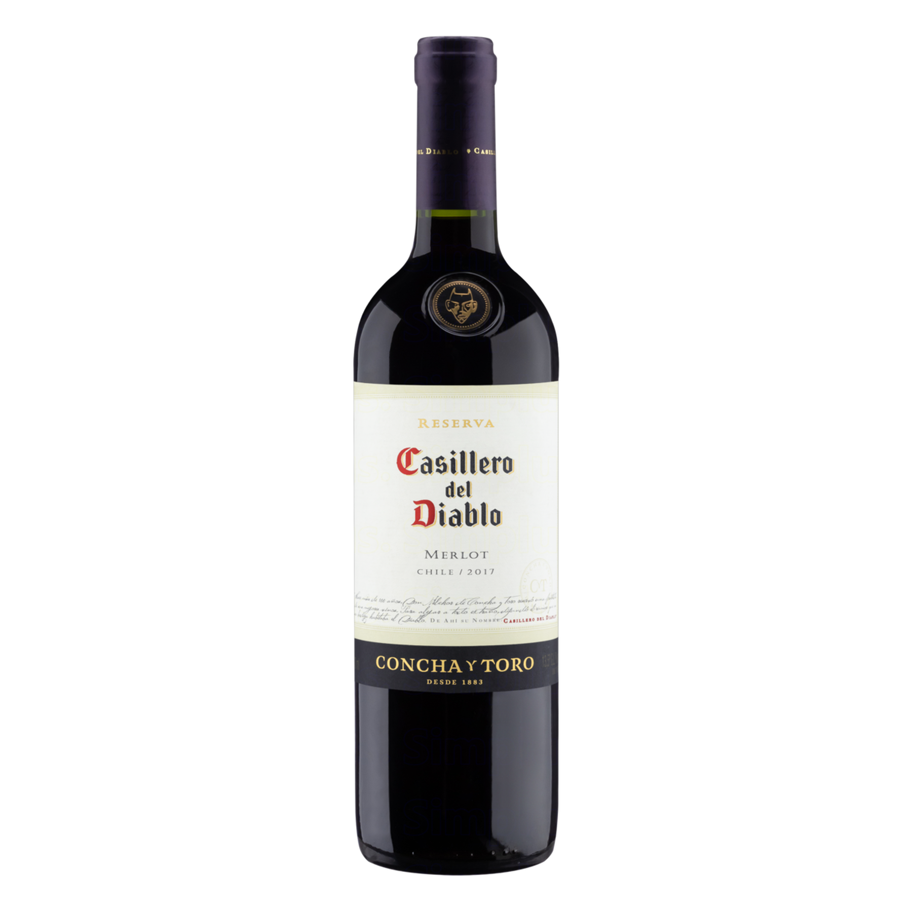 Vinho Tinto Merlot Reserva Casillero del Diablo Garrafa 750ml