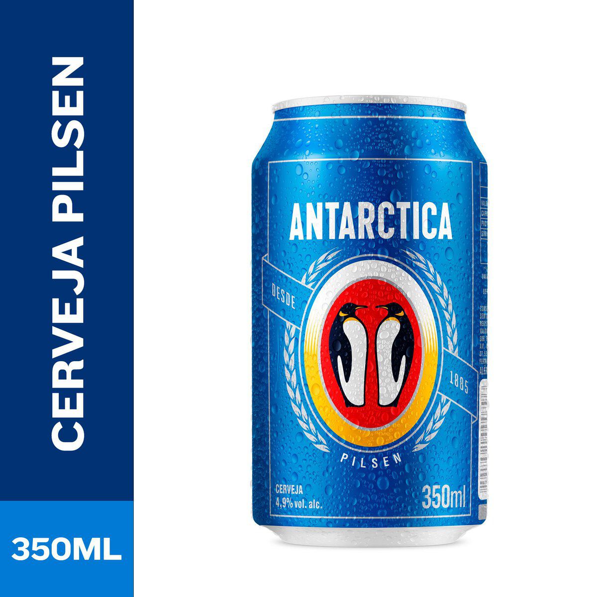 Cerveja Antarctica Pilsen 350ml Lata