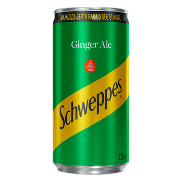 Refrigerante Ginger Ale Schweppes Lata 220ml