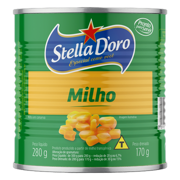 Milho Verde em Conserva Stella Doro Lata 170g