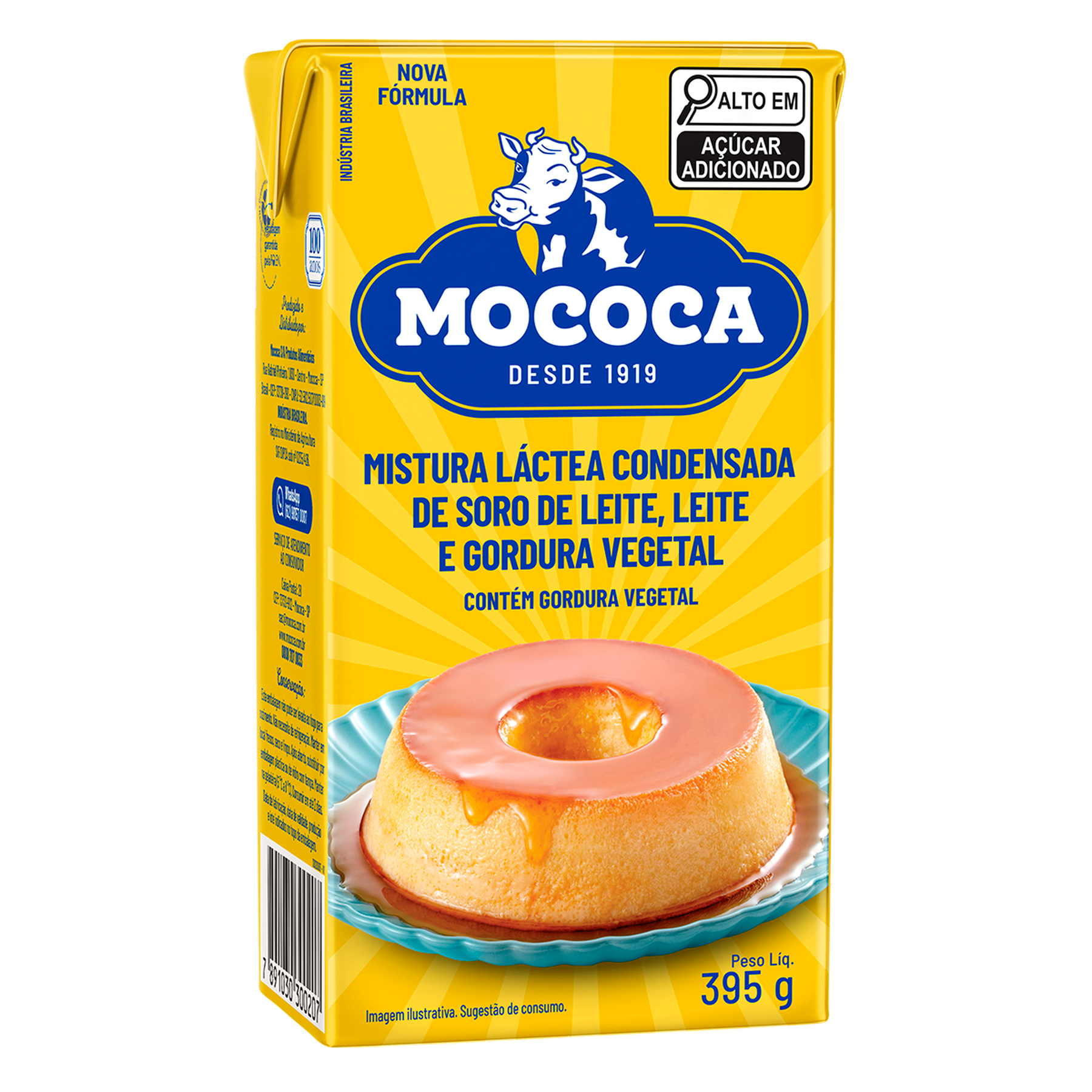 Mistura L&aacute;ctea Condensada Mococa 395g