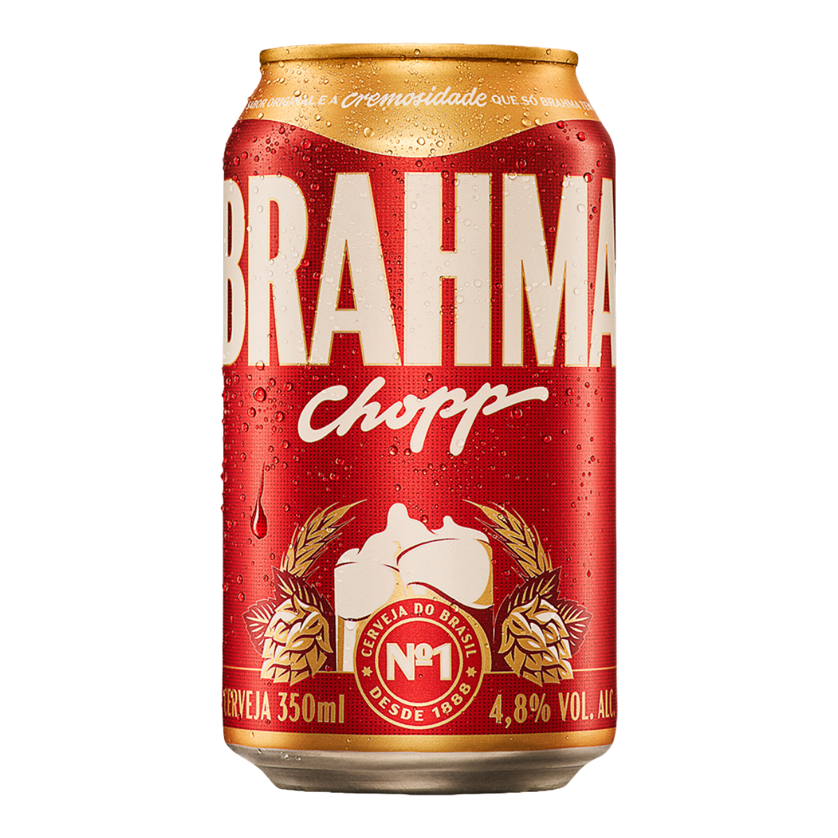 Cerveja Pilsen Chopp Brahma Lata 350ml