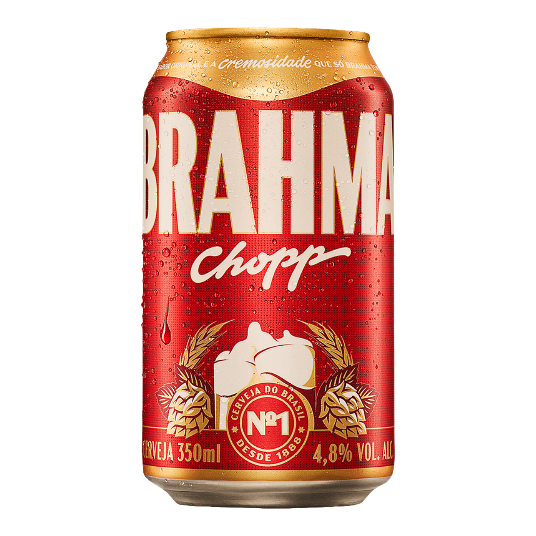 Cerveja Pilsen Chopp Brahma Lata 350ml
