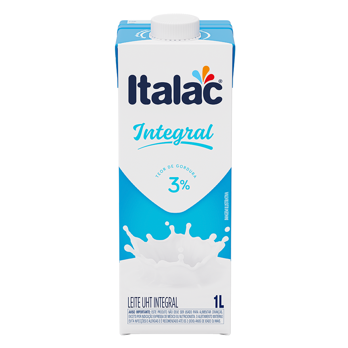 Leite Integral Italac 1l