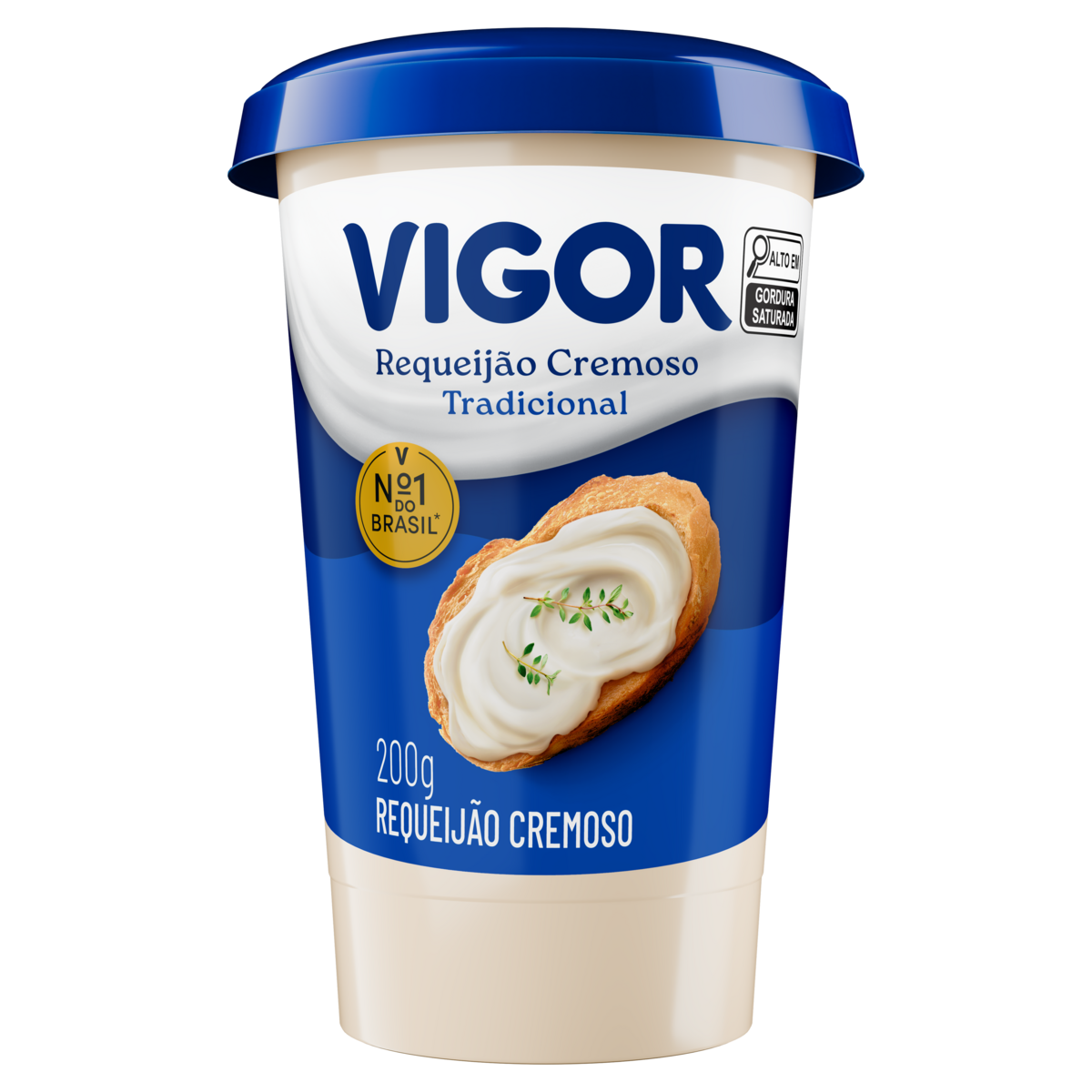 Requeij&atilde;o Cremoso Tradicional Vigor Copo 200g&nbsp;