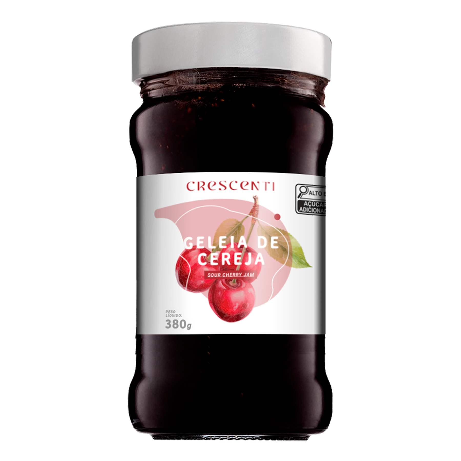 Geleia de Cereja Crescenti Vidro 380g