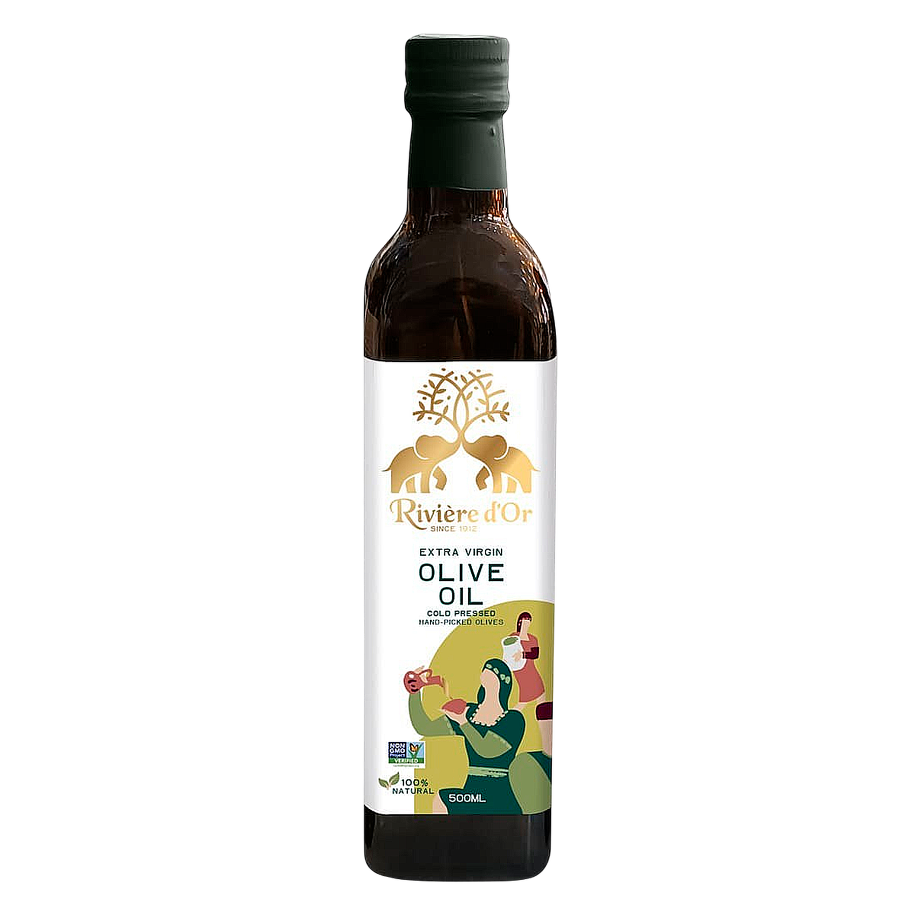 Azeite de Oliva Extra Virgem Rivi&egrave;re d'Or Vidro 500ml