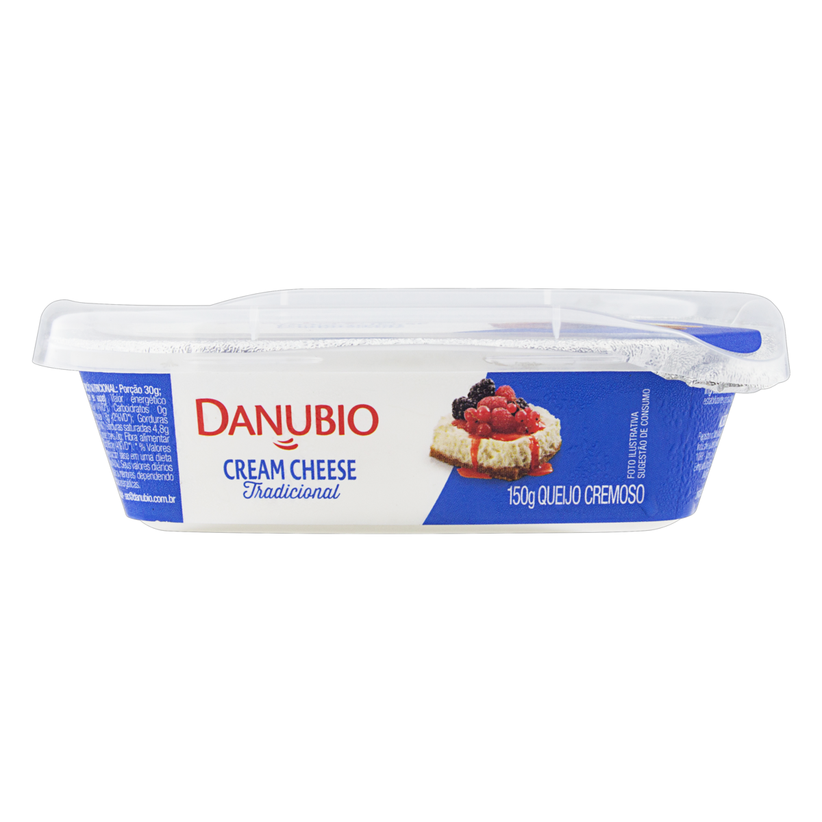Queijo Cream Cheese Tradicional Danubio Pote 150g