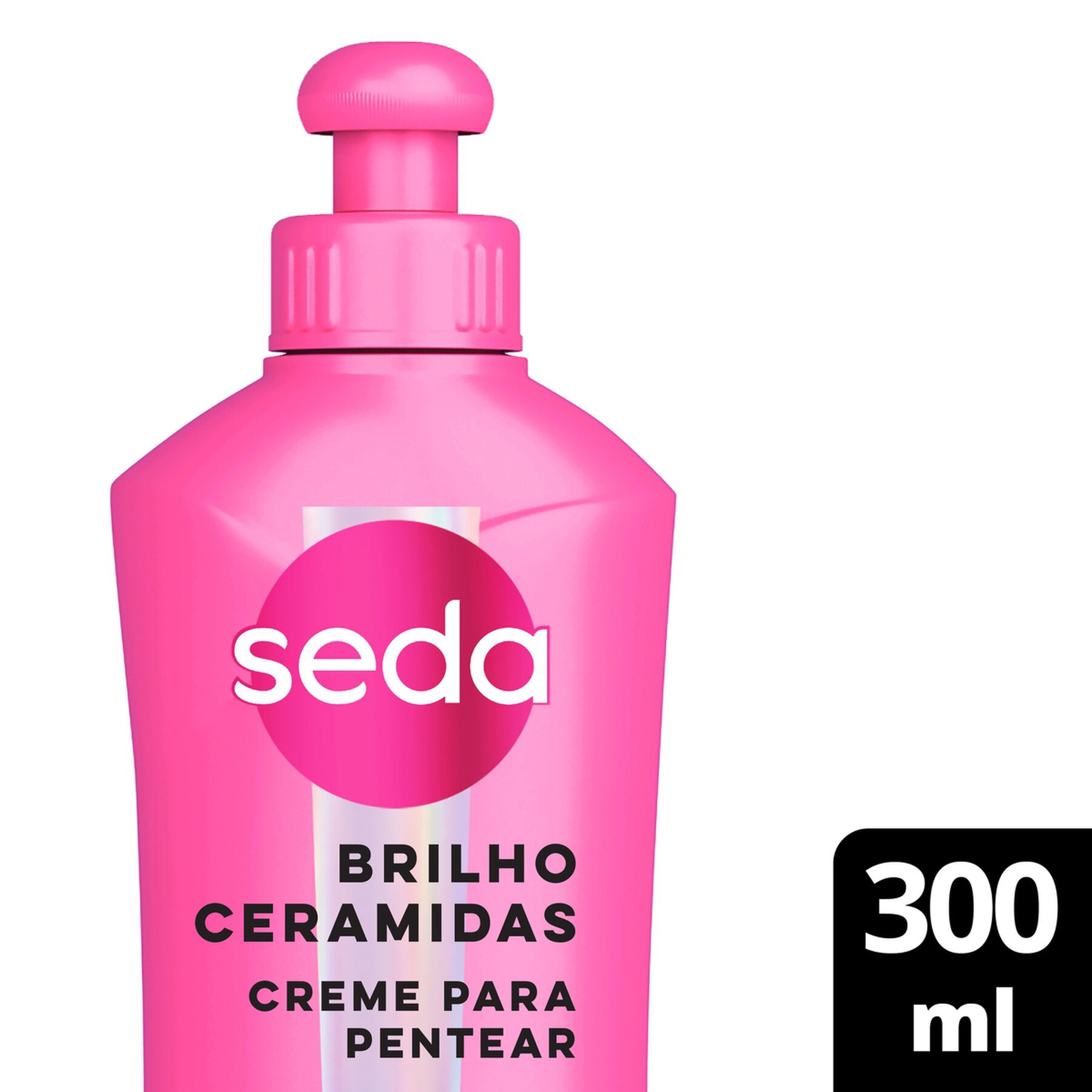 Creme para Pentear Brilho Ceramidas Seda Frasco 300ml