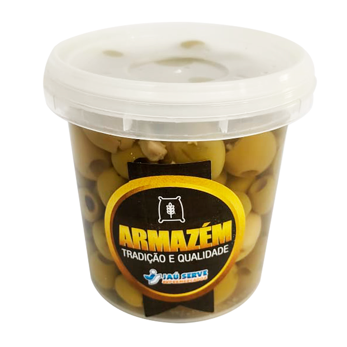 Azeitona Verde Sem Caro&ccedil;o Nacional aprox. 210g