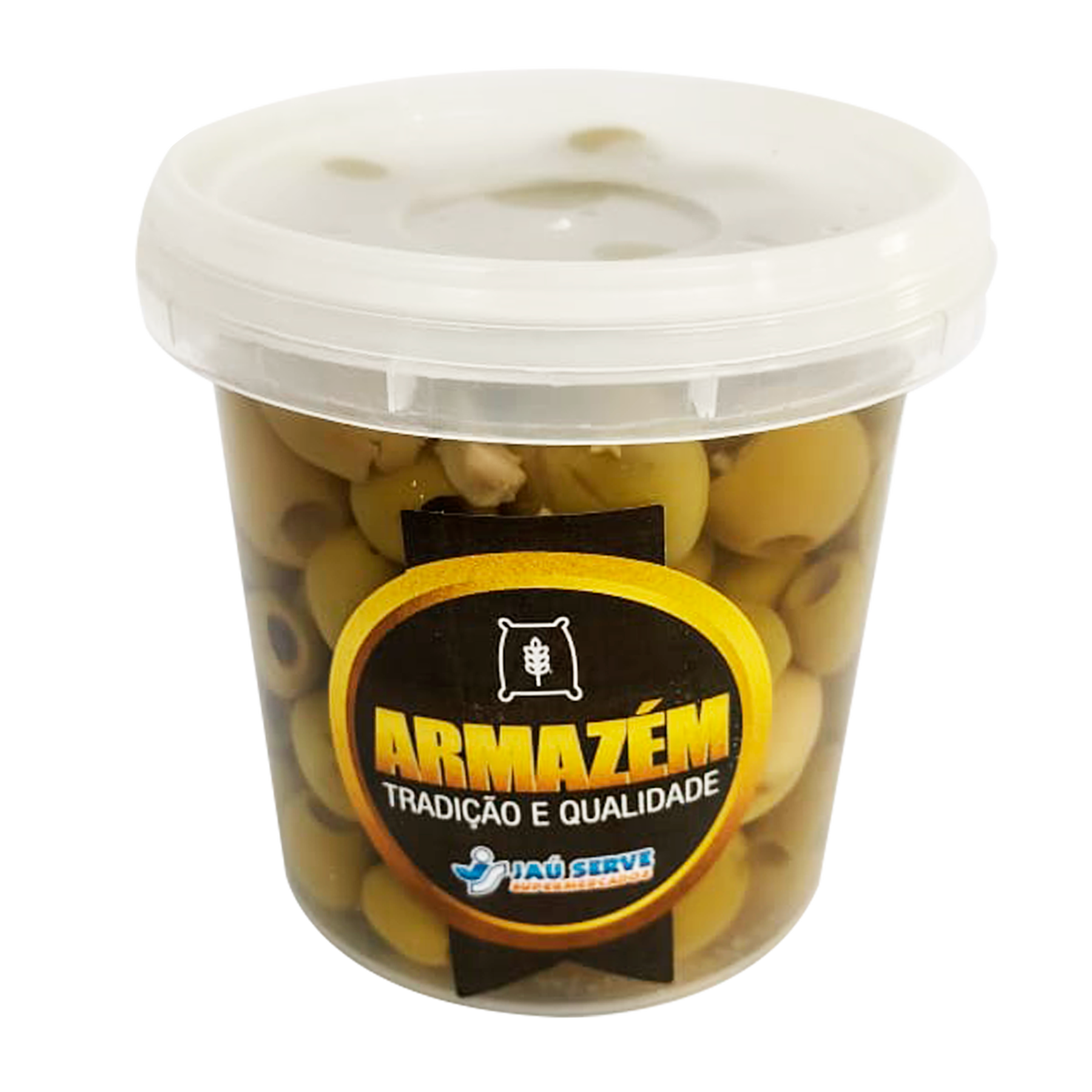Azeitona Verde Sem Caroço Nacional aprox. 210g