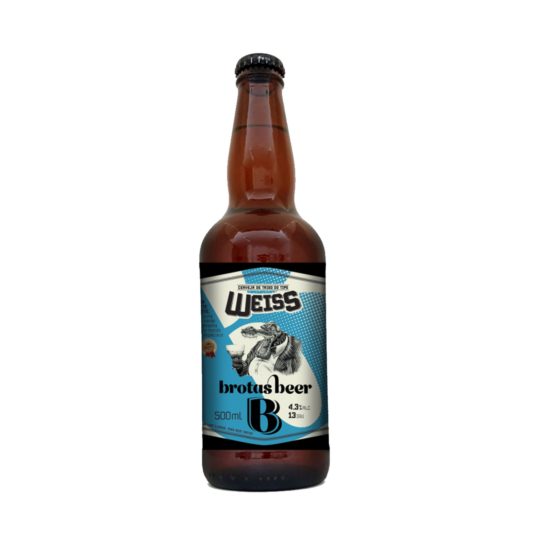 Cerveja Brotas Beer Weiss Garrafa 500ml